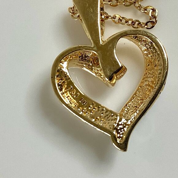 PAJ Gold Plated Heart Necklace - Picture 6 of 7